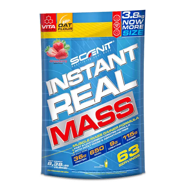 INSTANT REAL MASS SCENIT-3.8KG FLAVORED VANILLIA