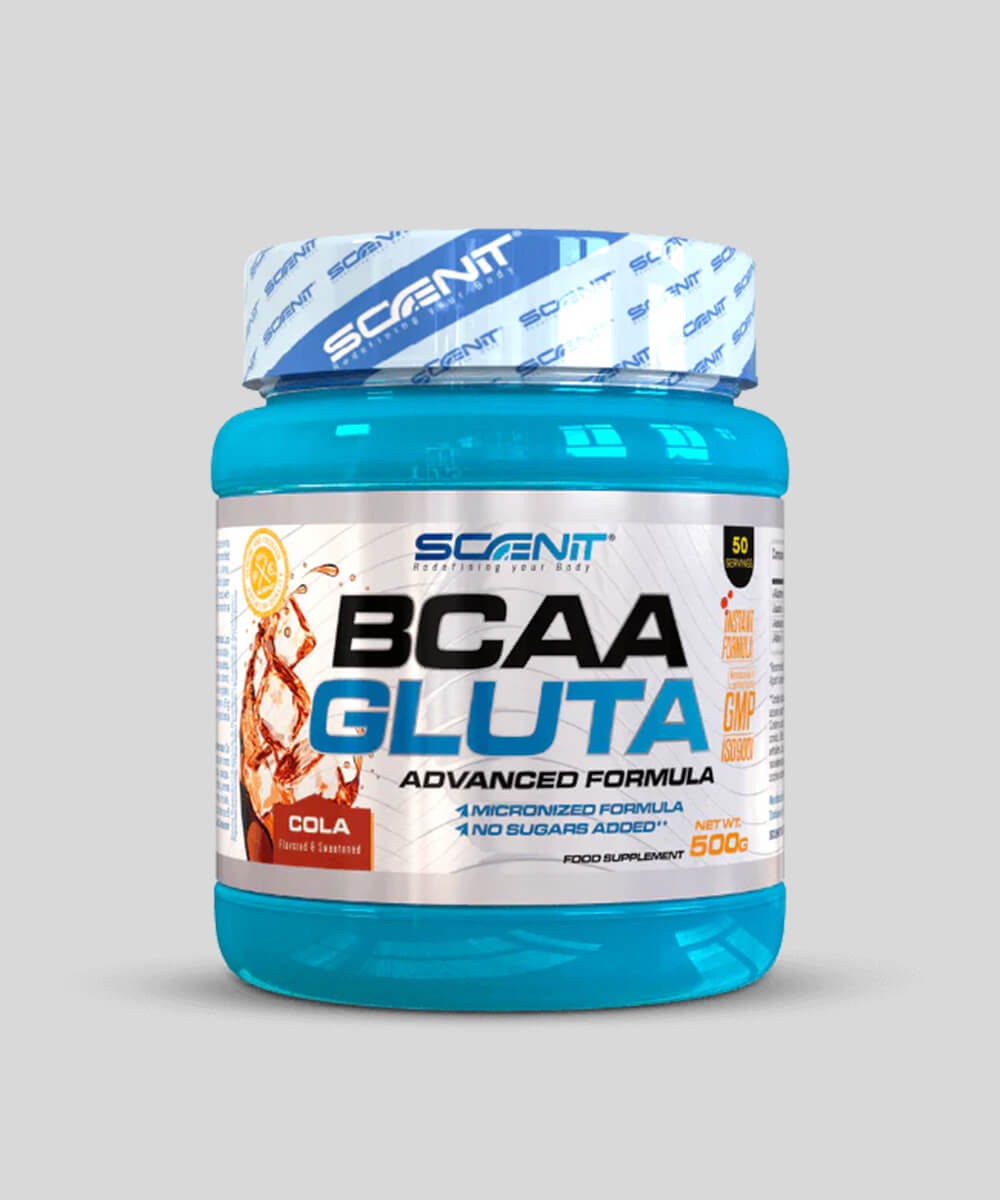 BCAA GLUTA SCENIT- 500G FLAVOURED COLA