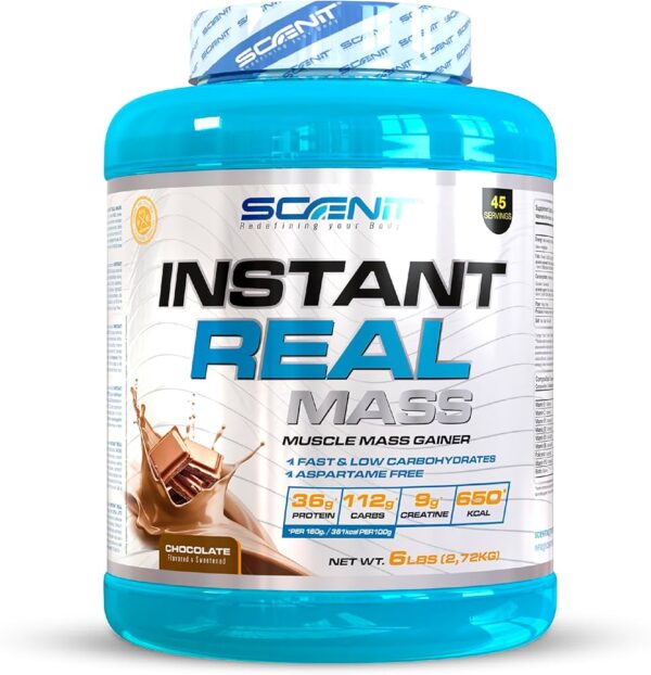 INSTANT REAL MASS SCENIT-2.72KG FLAVORED CHOCOLATE